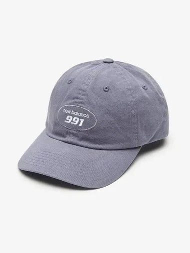 NBGDEFE601 C 66 991 Soft Ball Cap PURPLE - NEW BALANCE - BALAAN 1