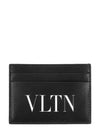 VLTN Logo Card Wallet Black - VALENTINO - BALAAN 2