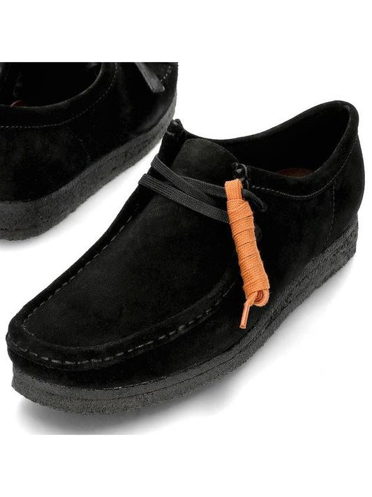 Wallaby Suede Loafers Black - CLARKS - BALAAN.