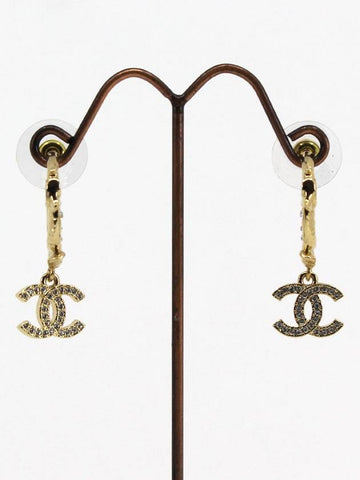 CH fish drop gold CC earrings CH32AC006 - CHANEL - BALAAN 1