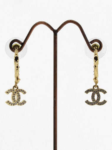 CH fish drop gold CC earrings CH32AC006 - CHANEL - BALAAN 1