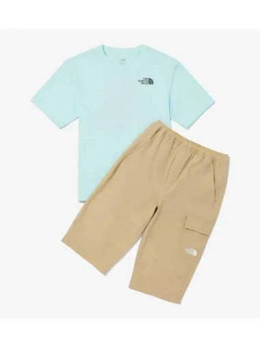 The North Face KIDS Hike Capri Set NT7UQ11U PTU - THE NORTH FACE - BALAAN 1