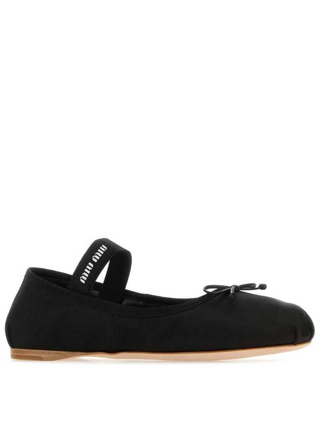 Satin Ballerinas Black - MIU MIU - BALAAN 3