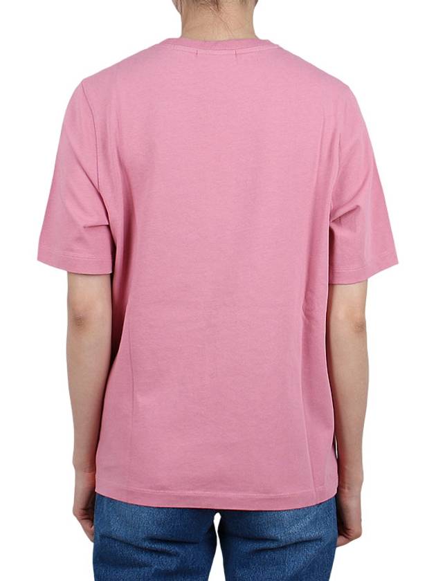 Bold Fox Head Patch Comfort Short Sleeve T-Shirt Rosebud - MAISON KITSUNE - BALAAN 5