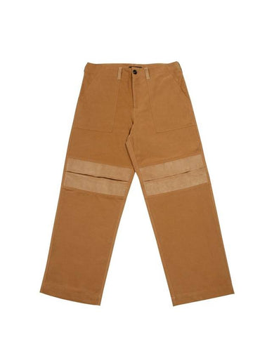 B Patch Work Pants Beige - IFELSE - BALAAN 1