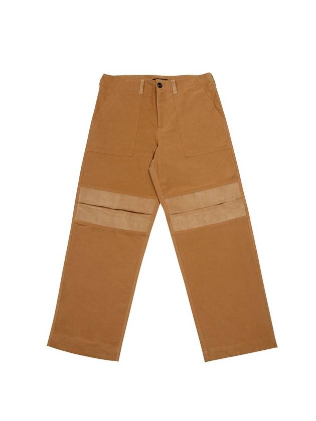 B Patch Work Pants Beige - IFELSE - BALAAN 2