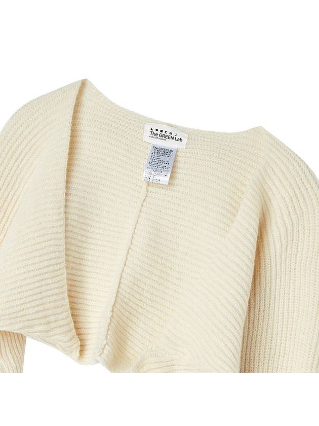 Bolero Knit Cardigan Ivory - THE GREEN LAB - BALAAN 8