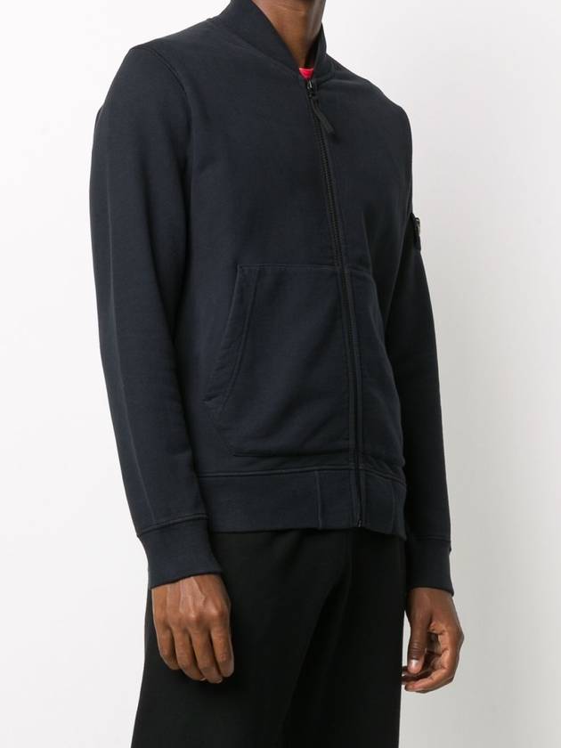 Waffen Patch Zip-up Jacket Navy - STONE ISLAND - BALAAN 5