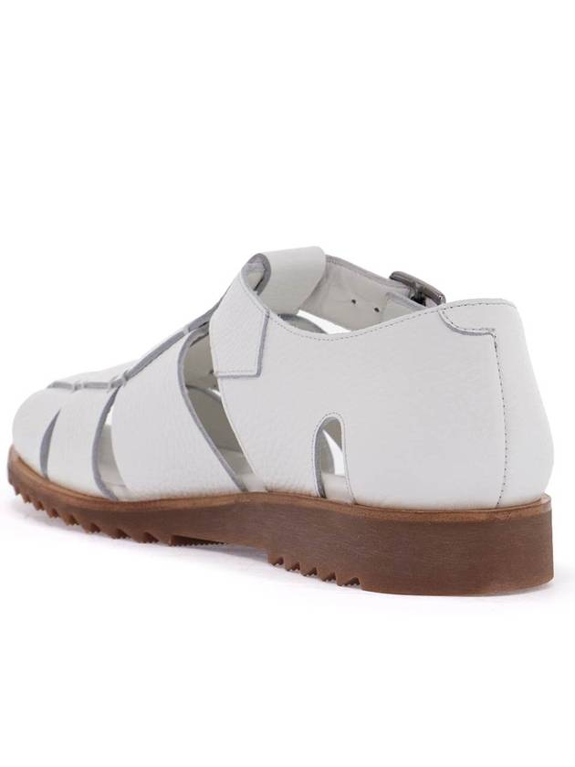 Pacific Buckle Gladiator Sandals White - PARABOOT - BALAAN 4