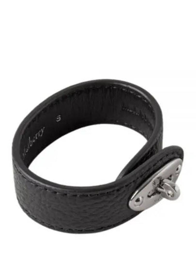 Bayswater Leather Bracelet Black - MULBERRY - BALAAN 2