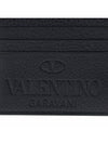 Logo Identity Card Wallet Black - VALENTINO - BALAAN 7