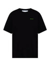 gradient blur arrow short sleeve t-shirt black - OFF WHITE - BALAAN 2