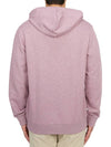 Logo Print Drawstring Hoodie Purple - A.P.C. - BALAAN 5