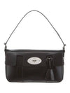 East West Bayswater Smooth Shiny Classic Calf Shoulder Bag Black - MULBERRY - BALAAN 2