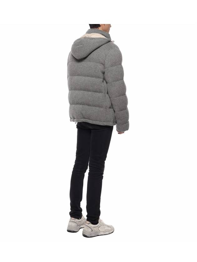 Cashmere Puffer Down Padding Grey - BRUNELLO CUCINELLI - BALAAN 7