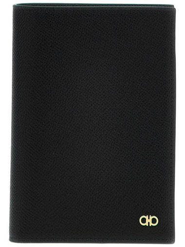 Salvatore Ferragamo 'Micro Gancio' Passport Holder - SALVATORE FERRAGAMO - BALAAN 1