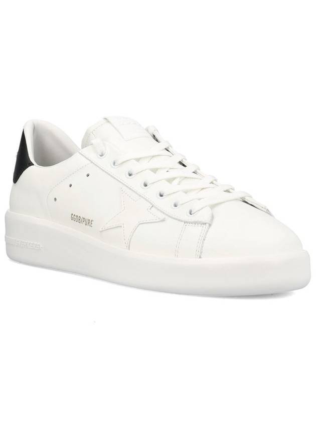 Purestar Black Tab Low Top Sneakers White - GOLDEN GOOSE - BALAAN 3