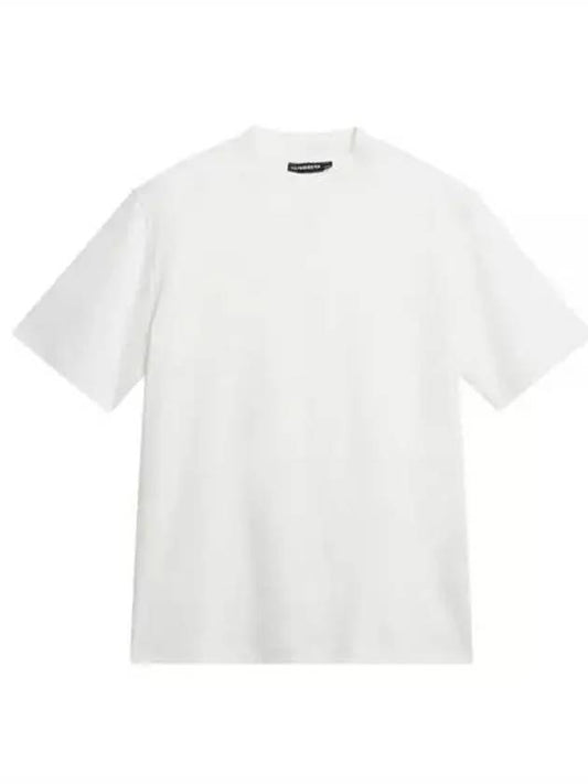 Men's Ace Mock Neck Short Sleeve T-Shirt White - J.LINDEBERG - BALAAN 2