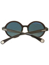 Eyewear Round Sunglasses Blue Black - CHANEL - BALAAN 5