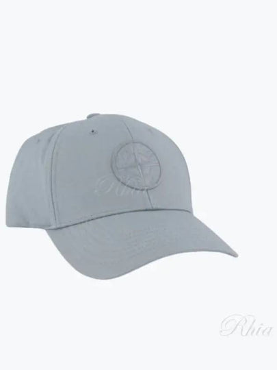 99661 Cotton Rep 6 Panel Ball Cap Blue - STONE ISLAND - BALAAN 2