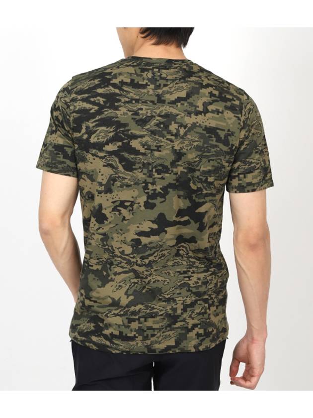 Men's ABC Camo Short Sleeve T Shirt Black - UNDER ARMOUR - BALAAN 4