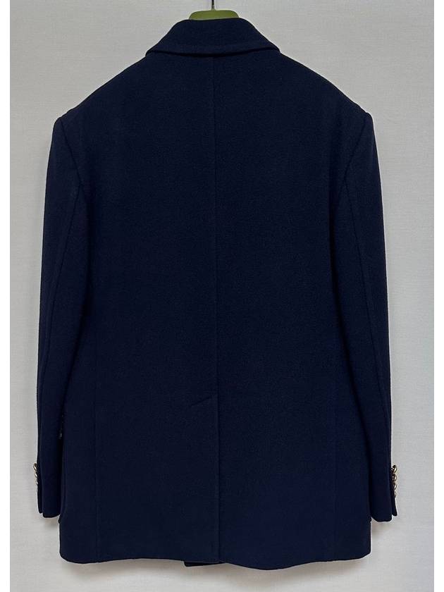 Felt wool peacoat 48 - GUCCI - BALAAN 4