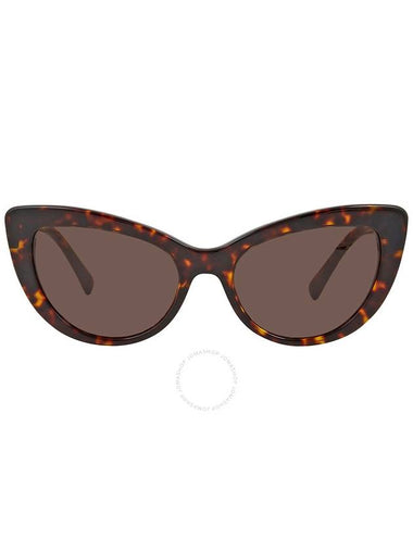 Versace Brown Butterfly Ladies Sunglasses VE4388 108/73 54 - VERSACE - BALAAN 1