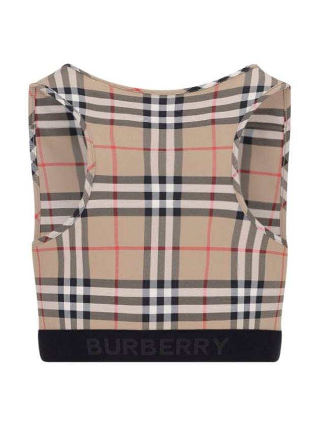 Vintage Check Bra Top Beige - BURBERRY - BALAAN 2