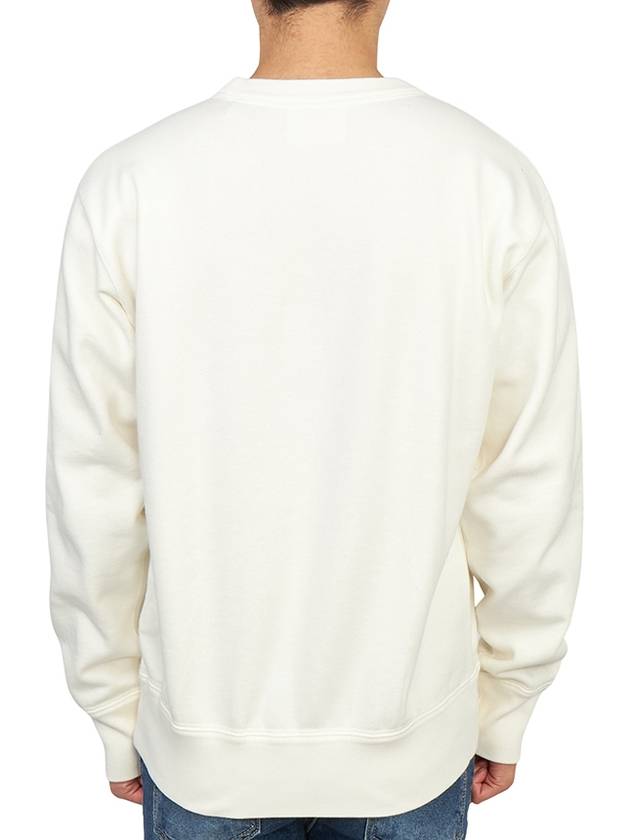 Mike Mike Logo Sweatshirt White - ISABEL MARANT - BALAAN 5