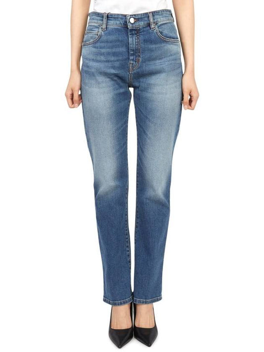 Lusso Straight Jeans Blue - MAX MARA - BALAAN 2