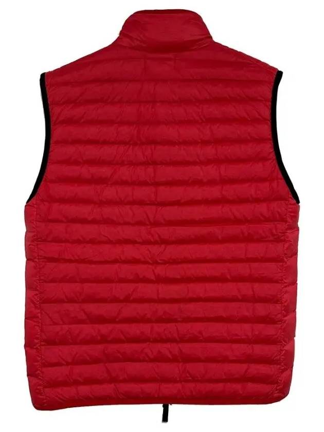 Loom Woven Chambers Nylon Down Vest Red - STONE ISLAND - BALAAN 5