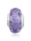 Wavy Lavender Murano Glass Charm Purple - PANDORA - BALAAN 3