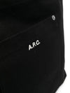 Thais Logo Tote Bag Black - A.P.C. - BALAAN 3