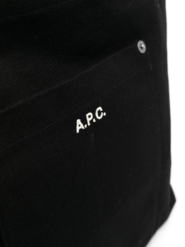 Thais Logo Tote Bag Black - A.P.C. - BALAAN 3