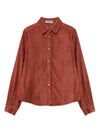 Women's Soft Corduroy Blouse - NDA - BALAAN 5