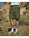 Woven Cargo Shorts Khaki - FLUKE - BALAAN 1