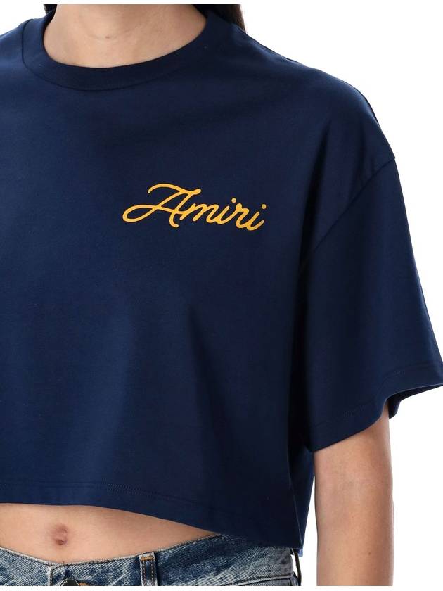 AMIRI DREAMERS PEGASUS CROPPED TEE - AMIRI - BALAAN 3