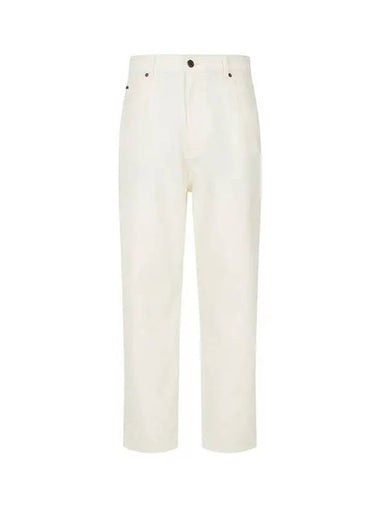 Men s stretch loose tapered jeans light beige - EMPORIO ARMANI - BALAAN 1