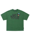 DBOF logo short sleeve t-shirt green - AJOBYAJO - BALAAN 1