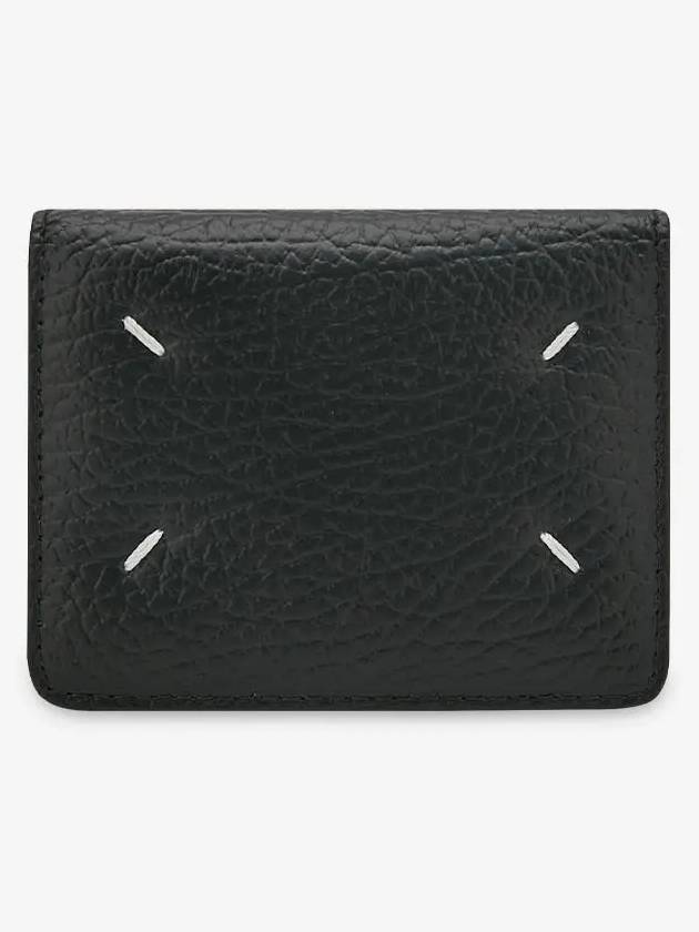 4 Stitch Keyring Card Wallet Black - MAISON MARGIELA - BALAAN 3