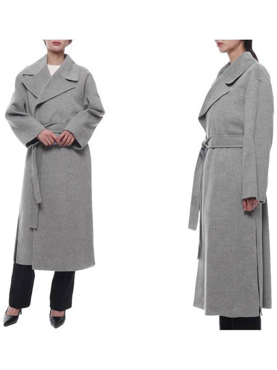 Coat 2429016091600 042 Gray - MAX MARA - BALAAN 2