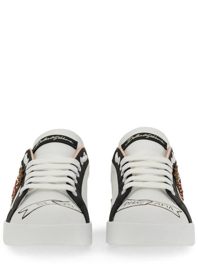 Portofino low-top sneakers white - DOLCE&GABBANA - BALAAN 7