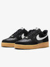 Air Force 1 Low Top Sneakers Black - NIKE - BALAAN 6