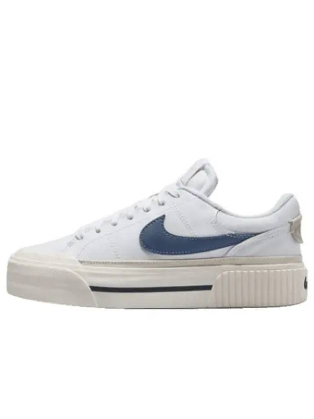 Court Legacy Lift Low Top Sneakers White Diffused Blue - NIKE - BALAAN 1