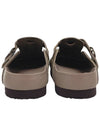 Men s Clog Sandals NS074 A TAUPE - NEEDLES - BALAAN 4