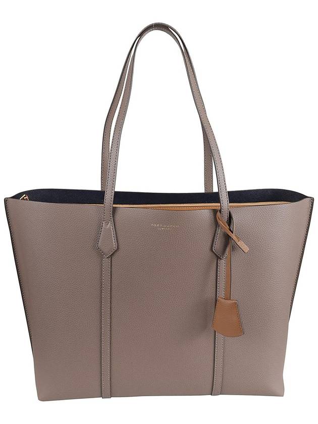 Perry Triple Compartment Tote Bag Dark Beige - TORY BURCH - BALAAN 2