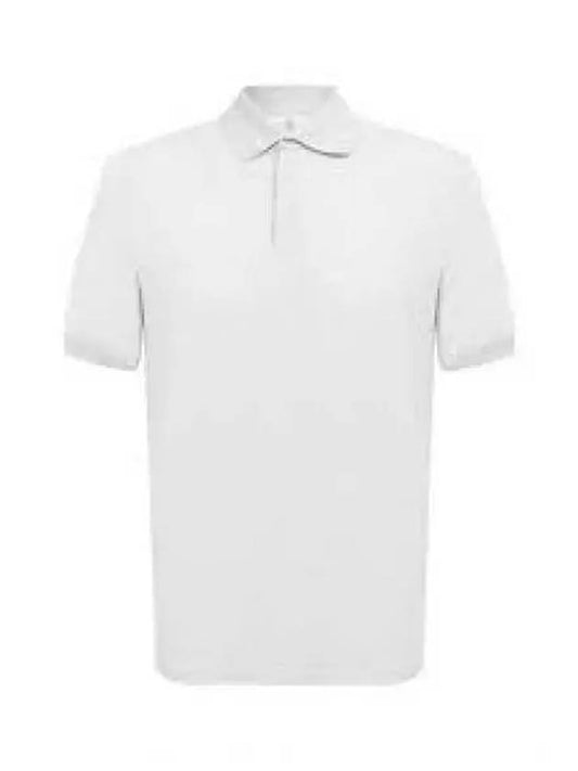 Short Sleeve Polo Shirt White - BRUNELLO CUCINELLI - BALAAN 2