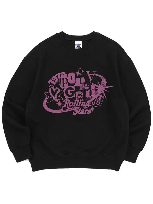 Allbit Star Sweatshirt Black - POLYGRAM - BALAAN 2