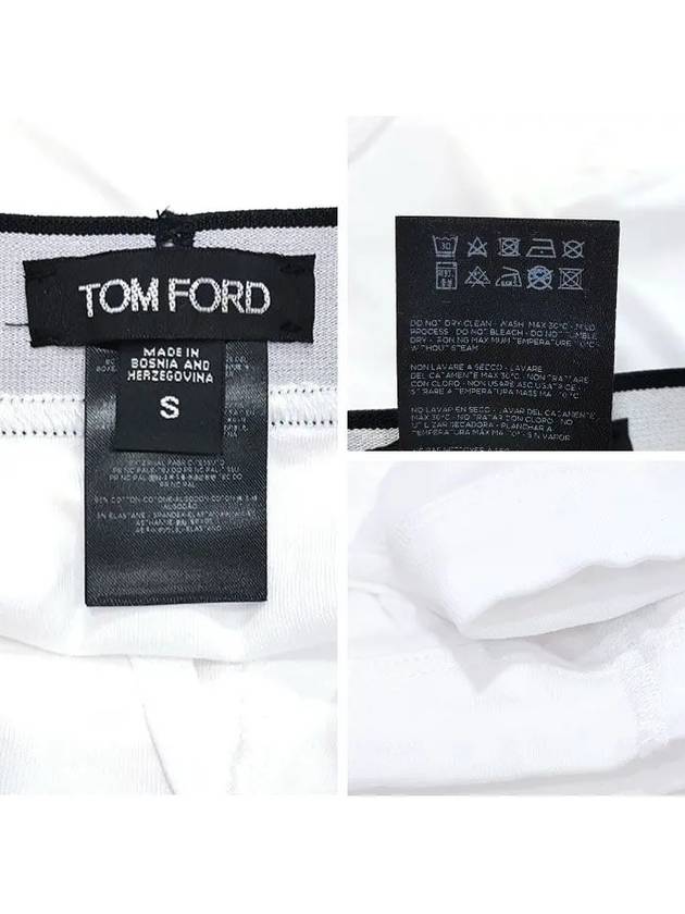 Men's Classic Fit Boxer Briefs White - TOM FORD - BALAAN 4