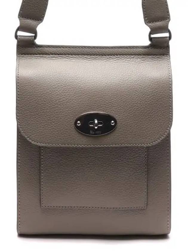 Small Antony Classic Cross Bag Solid Grey - MULBERRY - BALAAN 2